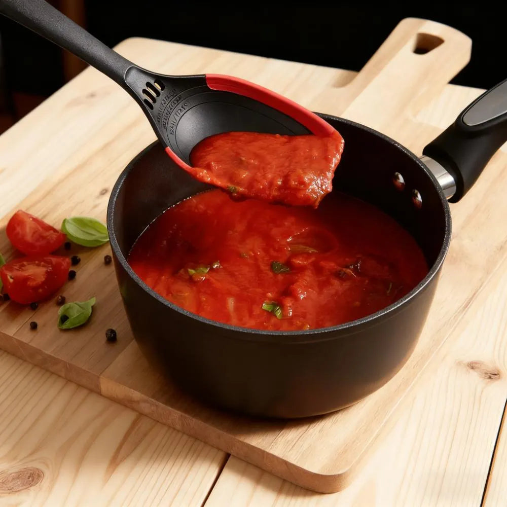 Solid and Slotted Spoon Set