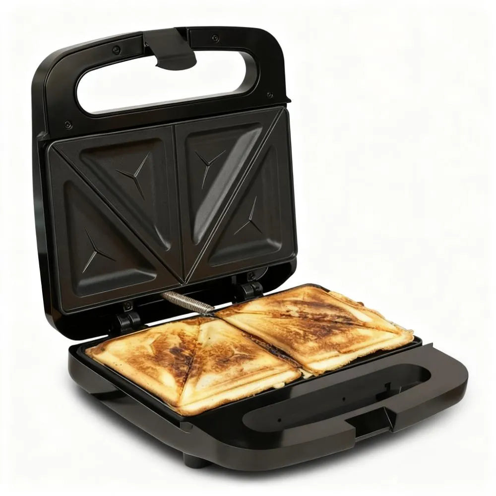 Dual-Function Sleek Sandwich Maker