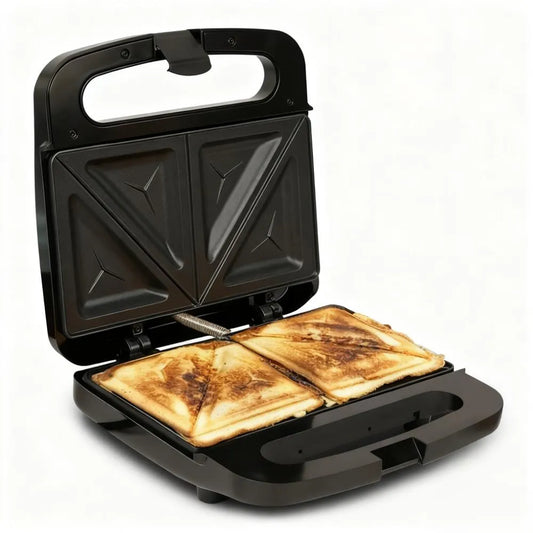 Dual-Function Sleek Sandwich Maker
