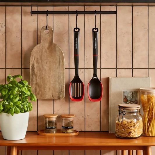 Solid and Slotted Spoon Set
